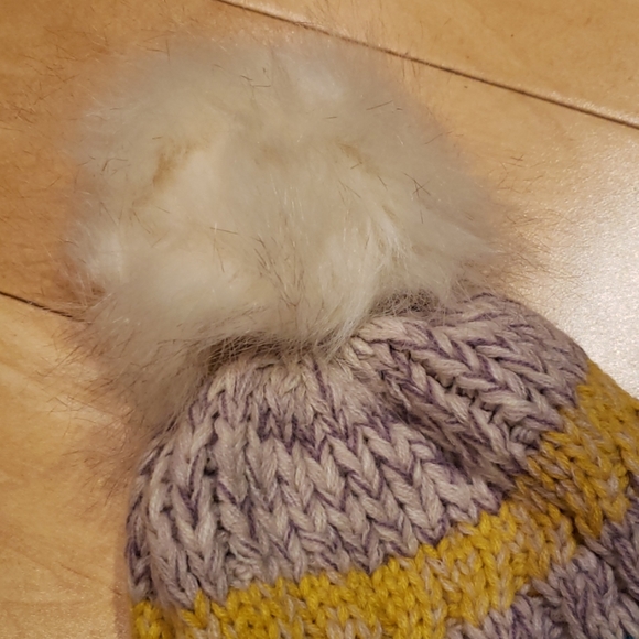 Boho winter beanie - Picture 3 of 3